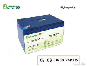 12V 10AH Lithium Battery Pack Agriculture Sprayer Battery Lifepo4 Battery 