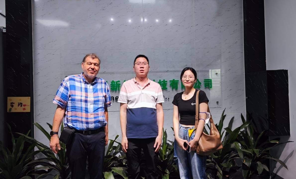Customer from Morocco visited Benergy Lifepo4 Battery Pack Production Line